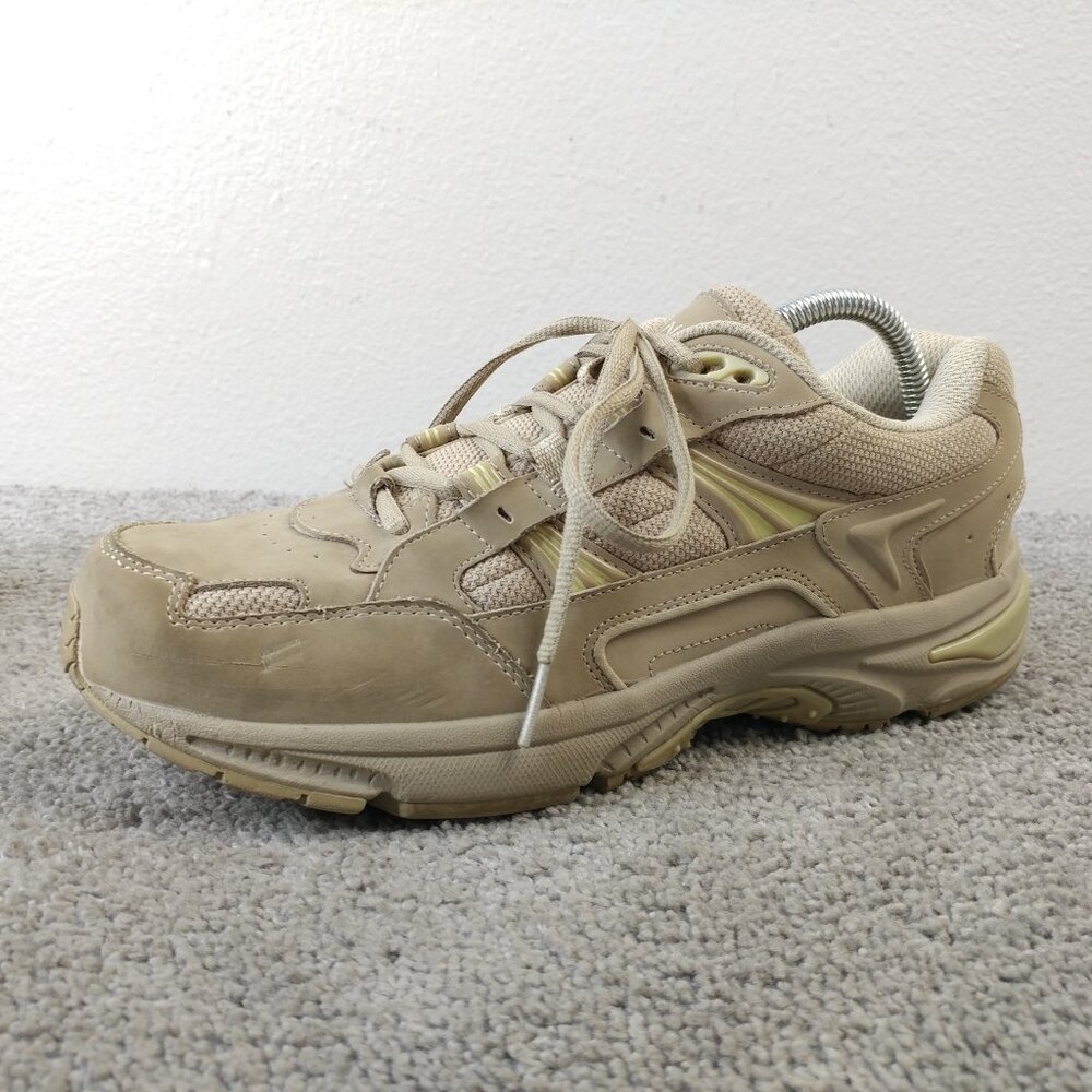 Vionic Walker Walking Shoes Womens Size 10 Comfort Sneakers Taupe Lace Up - Picture 4 of 12